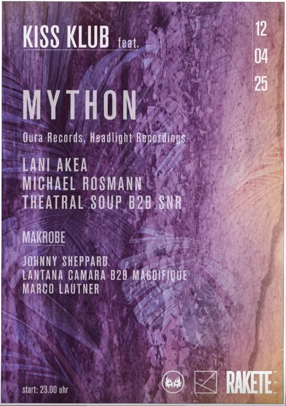 Kiss Klub feat. Mython @ Die Rakete Nürnberg, 12.04.2025